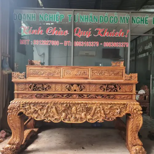 Bộ Bàn Thờ Gỗ Cẩm Vip - Dogoduyha.com